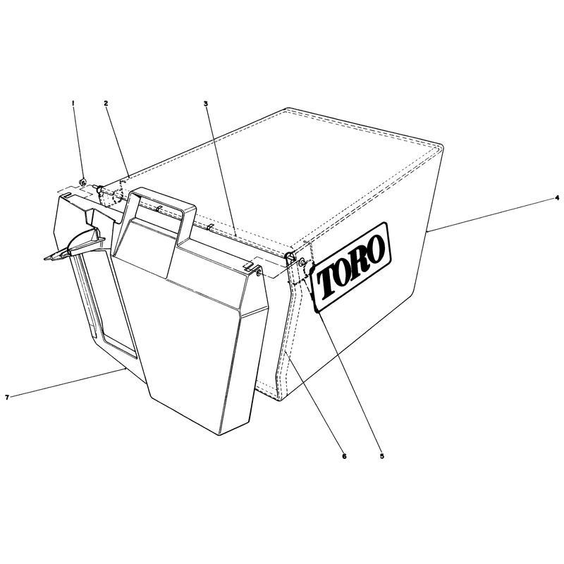 Grass Bag Assembly No 11-0159