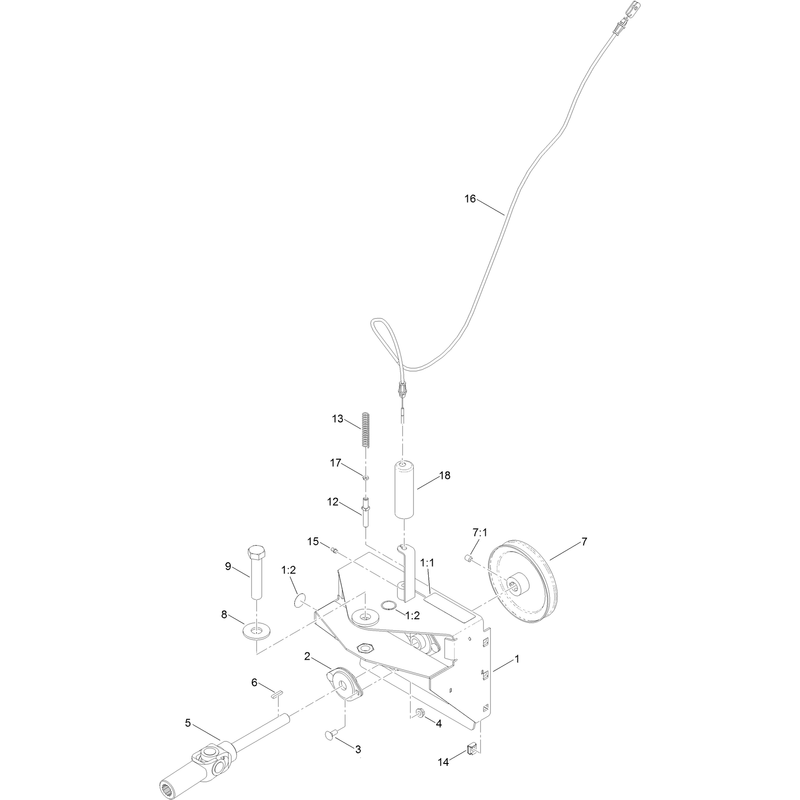 Broom Mounting Assembly