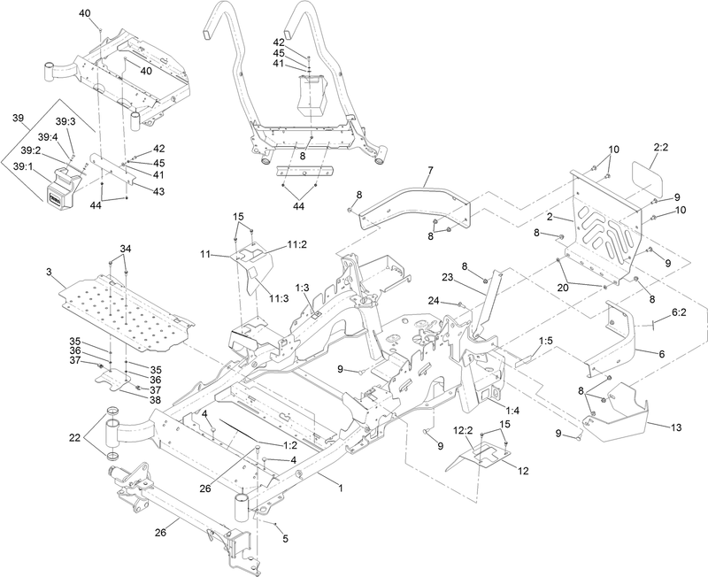 Frame Caster and Z Stand Assembly