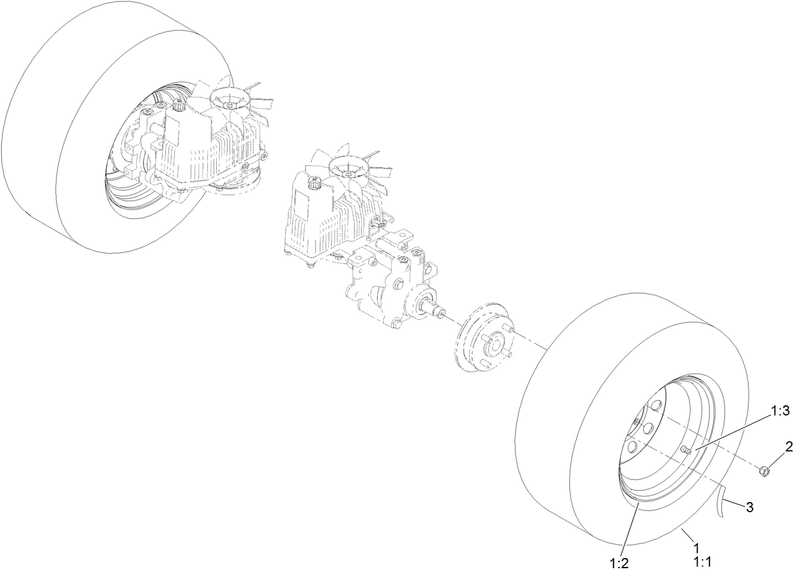 Rear Wheel Assembly