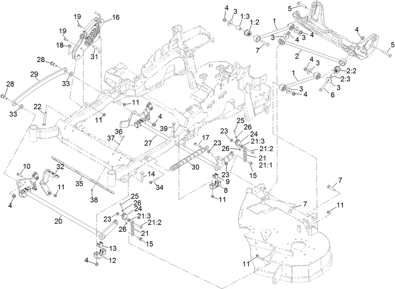 Deck Lift Assembly
