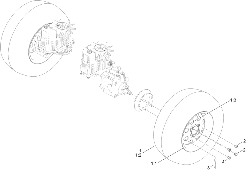 Rear Wheel Assembly