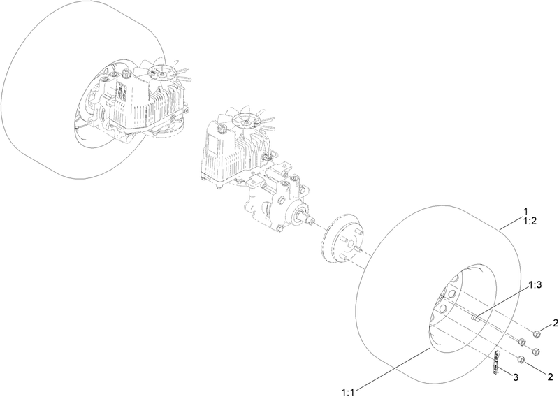 Rear Wheel Assembly