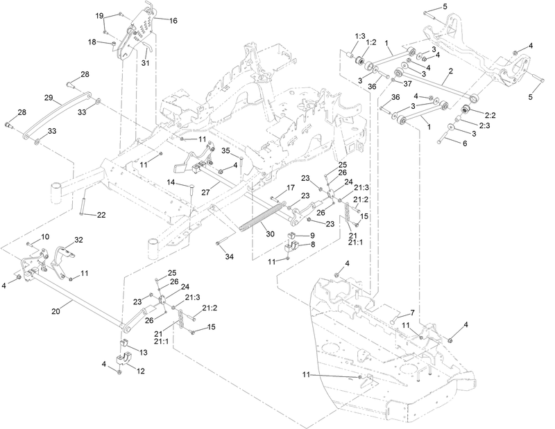 Deck Lift Assembly