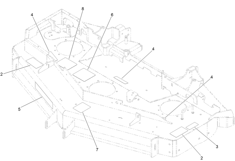 Deck Decal Assembly No 139 8130