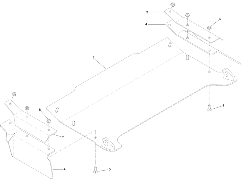 Discharge Tunnel Assembly No 126 4933