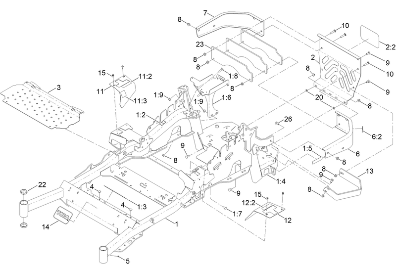 Main Frame Assembly