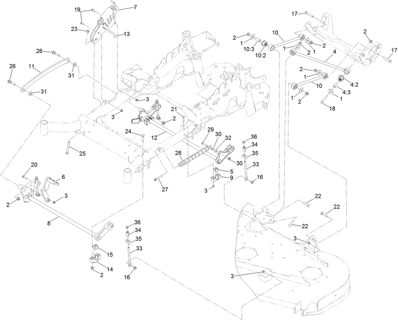 Deck Lift Assembly