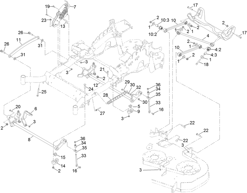 Deck Lift Assembly
