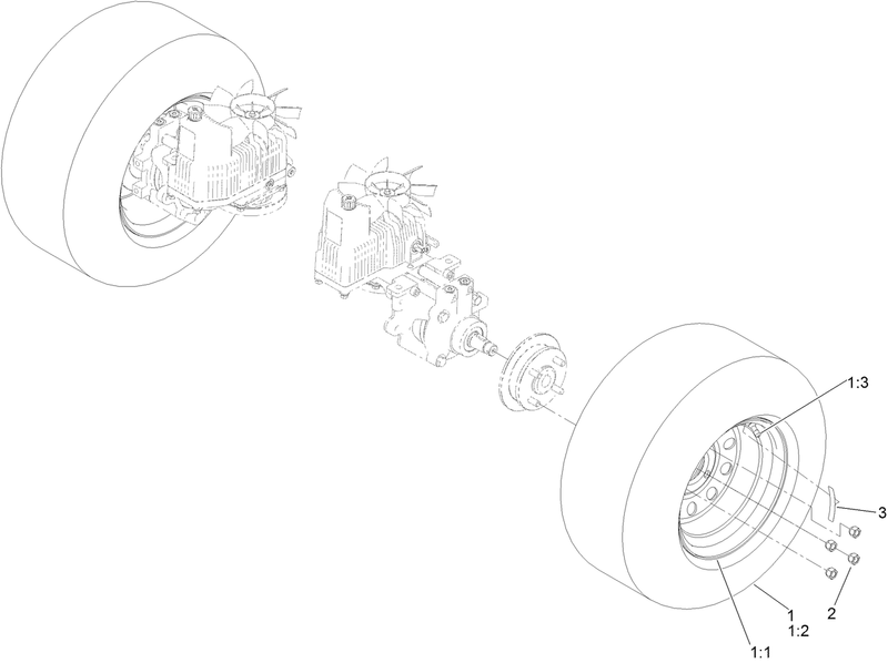 Rear Wheel Assembly