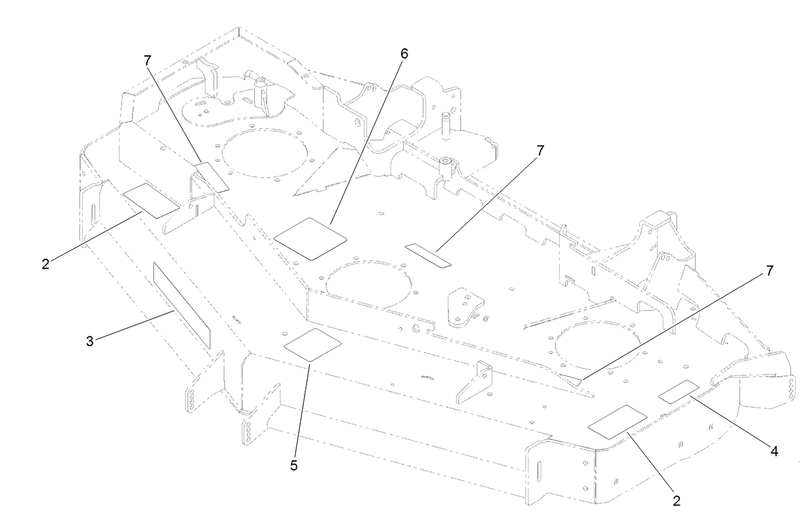 Deck Decal Assembly No 139 8131