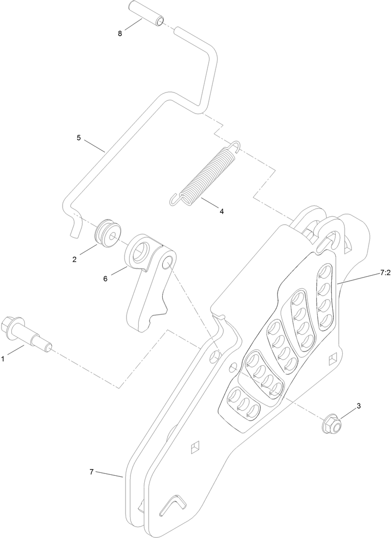 Height of Cut Assembly No 109 7438