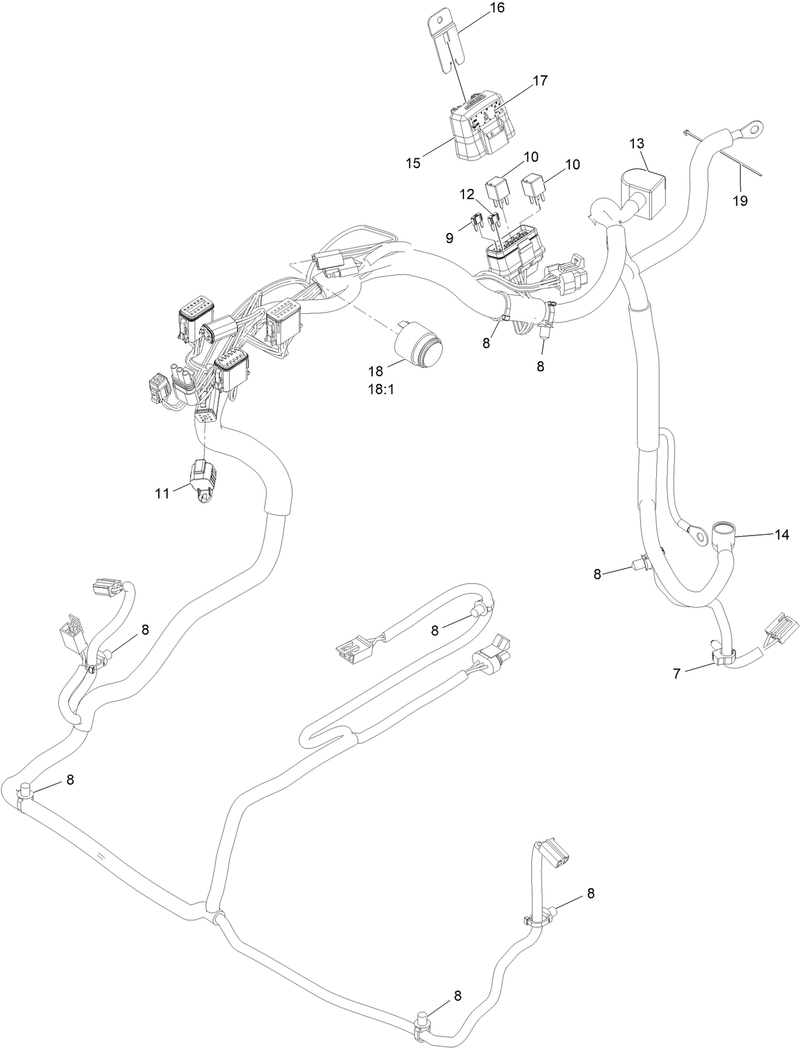 Harness Assembly No 142 7959