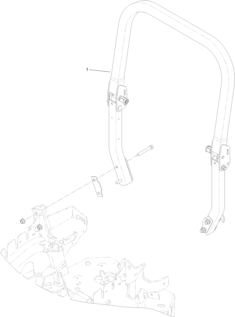 Roll Over Protection System Assembly