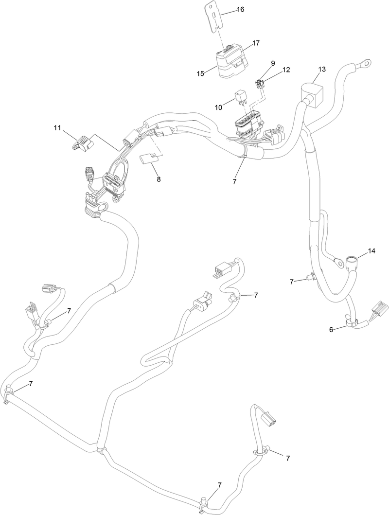 Wire Harness Assembly No 135 5753