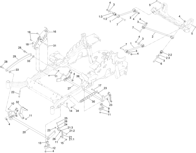 Deck Lift Assembly