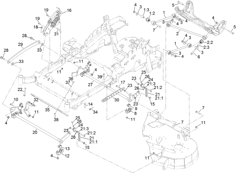 Deck Lift Assembly