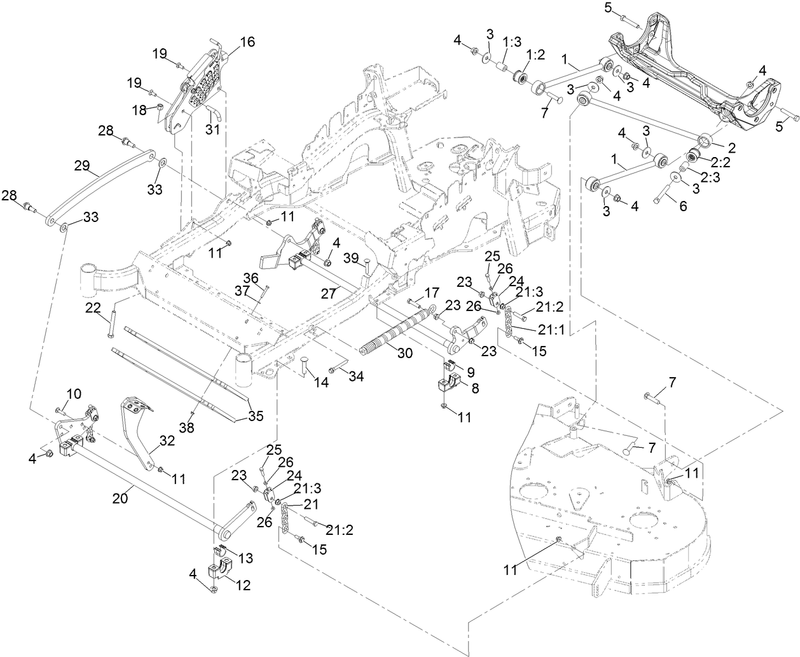 Deck Lift Assembly