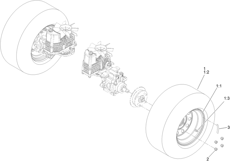 Rear Wheel Assembly