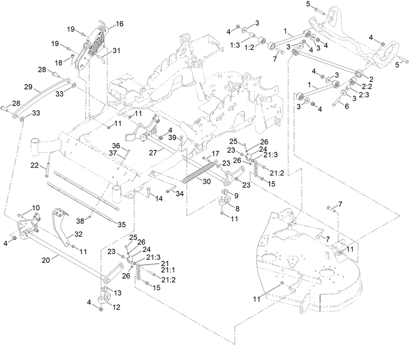Deck Lift Assembly