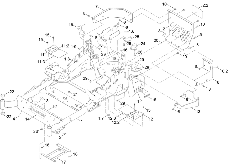 Main Frame Assembly