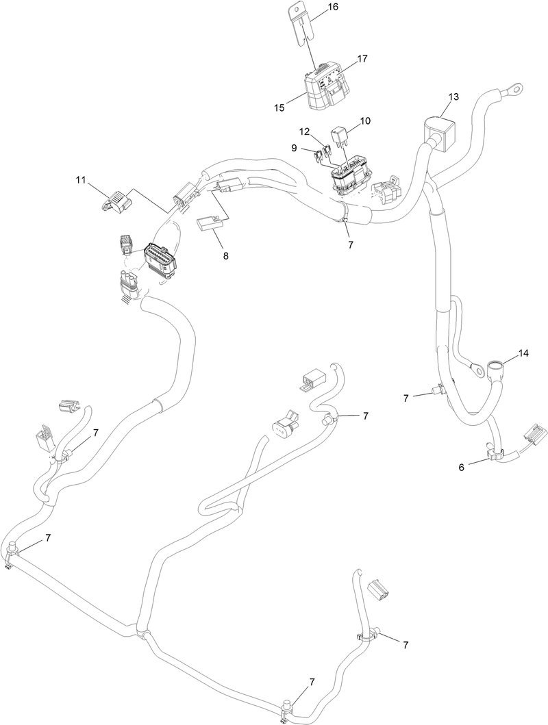 Wire Harness Assembly No 135 5753