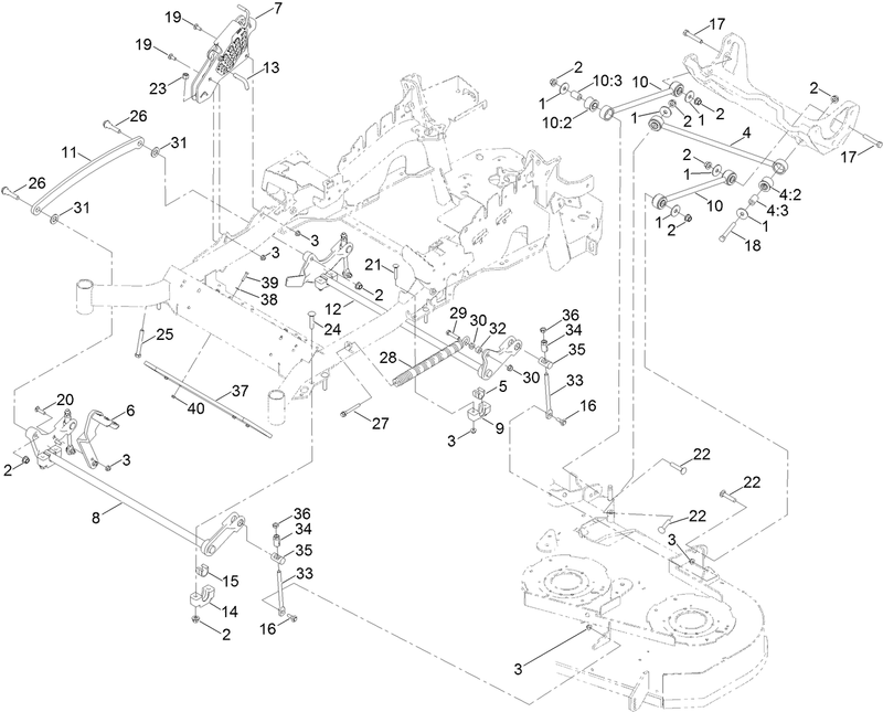 Deck Lift Assembly