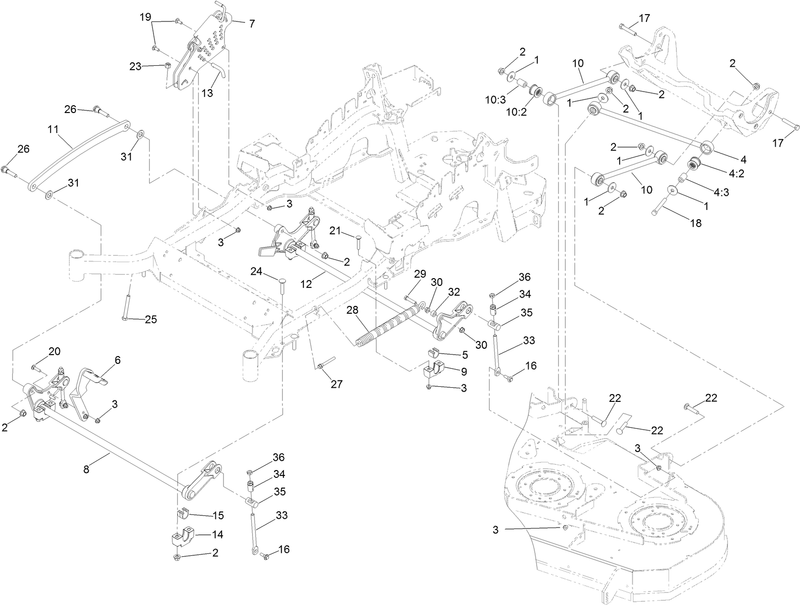 Deck Lift Assembly