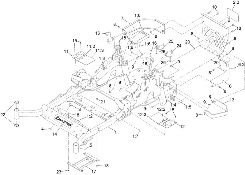 Main Frame Assembly