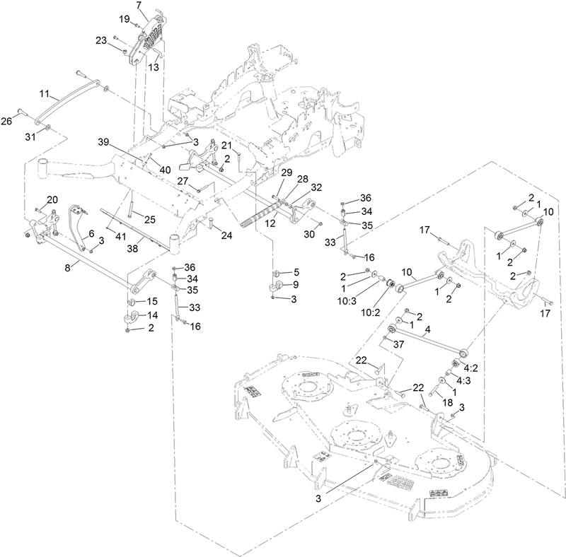 Deck Lift Assembly