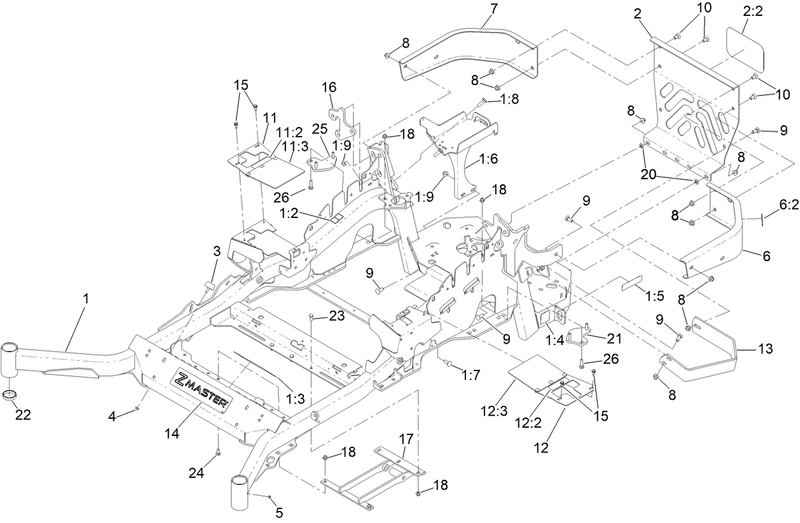 Main Frame Assembly