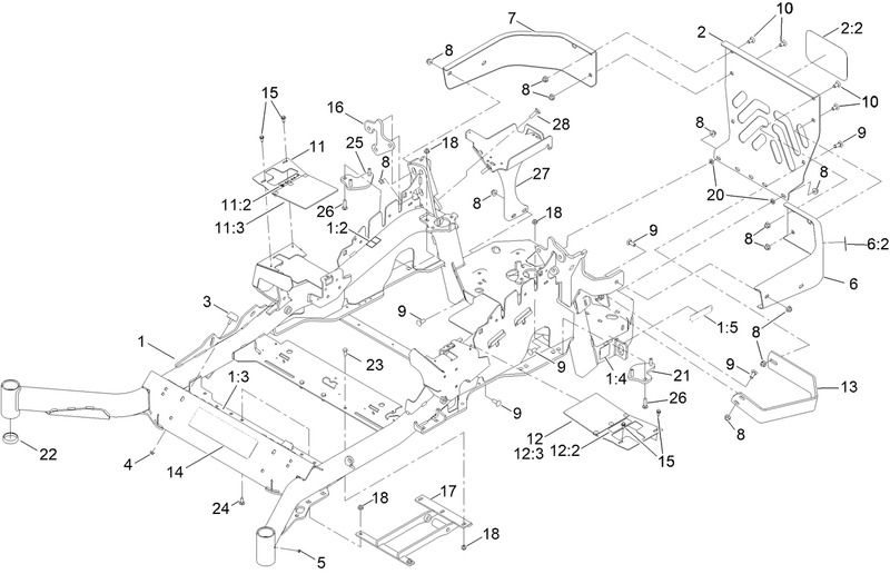 Main Frame Assembly