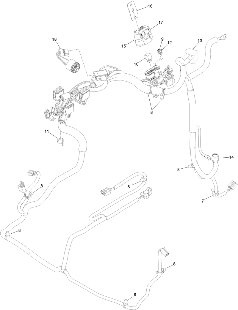 Wire Harness Assembly No 135 5755