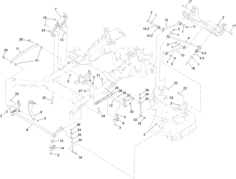 Deck Lift Assembly