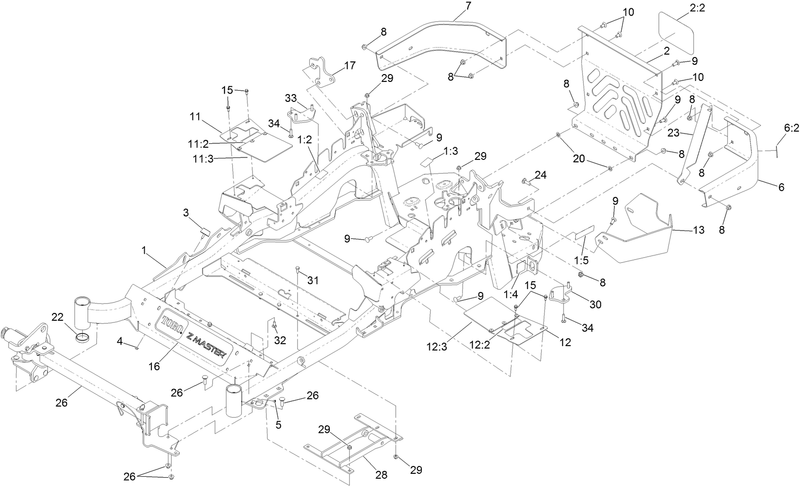 Main Frame Assembly