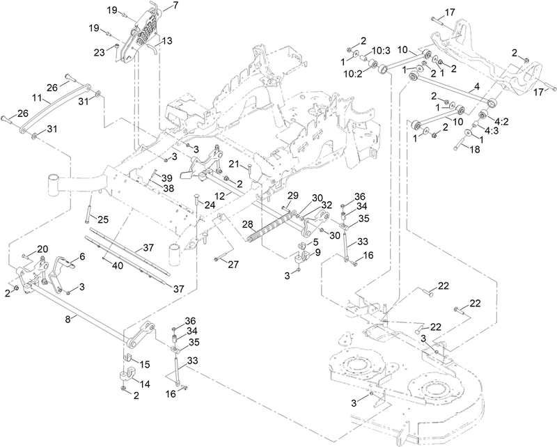 Deck Lift Assembly