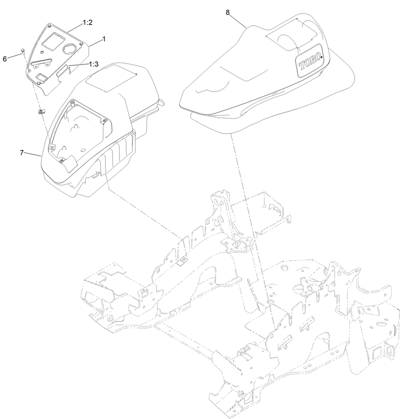 Console and Control Panel Assembly