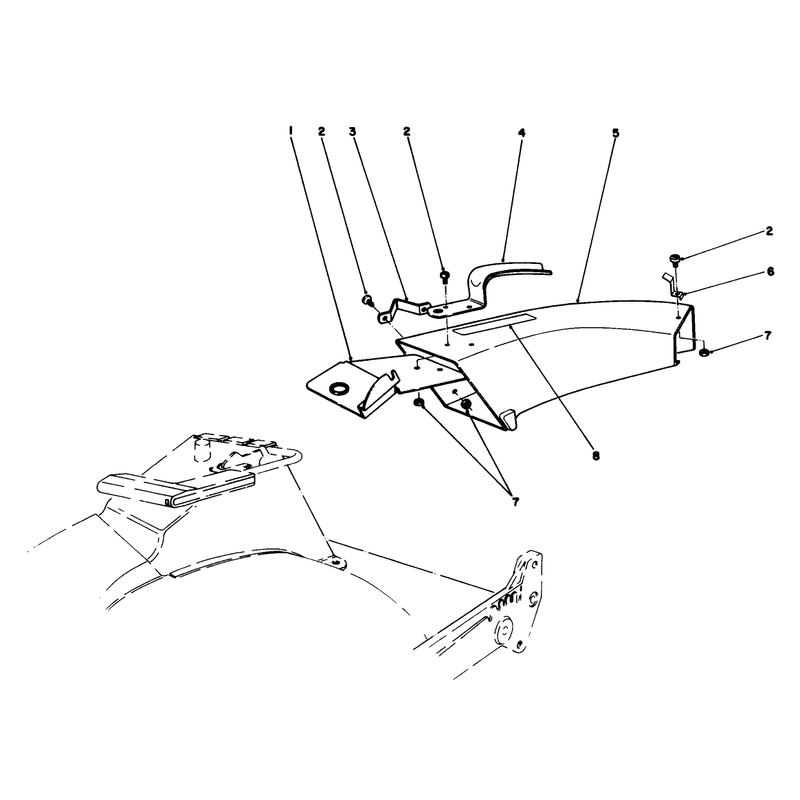 Side Discharge Chute Model No 59108 Optional