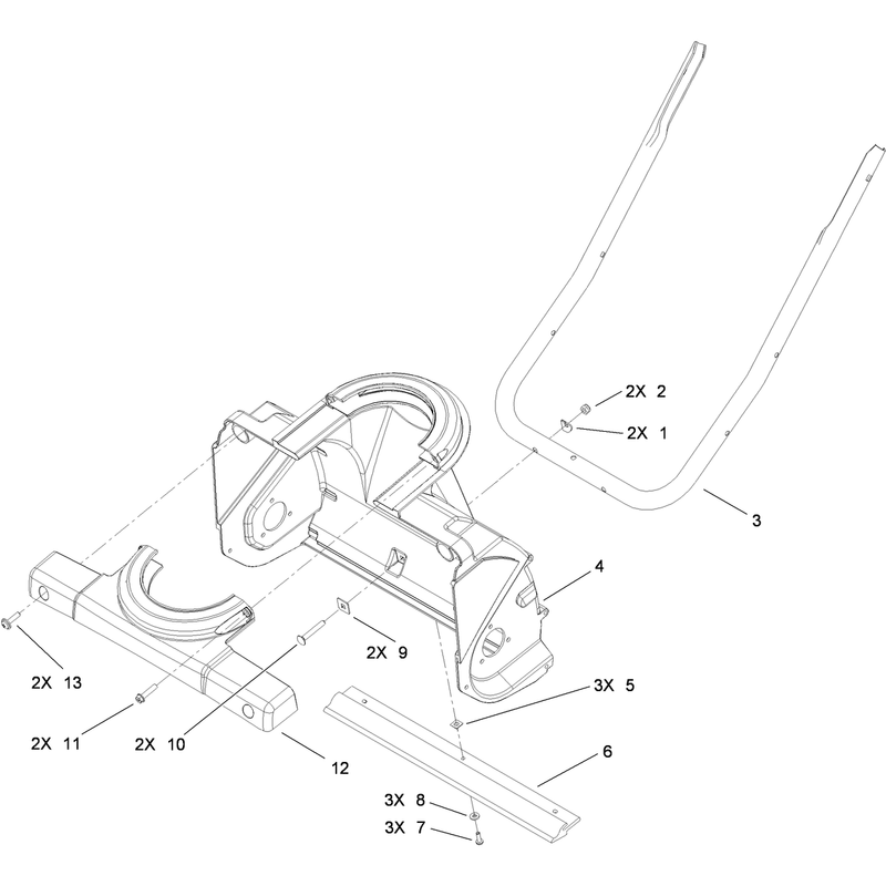 Auger Housing Assembly