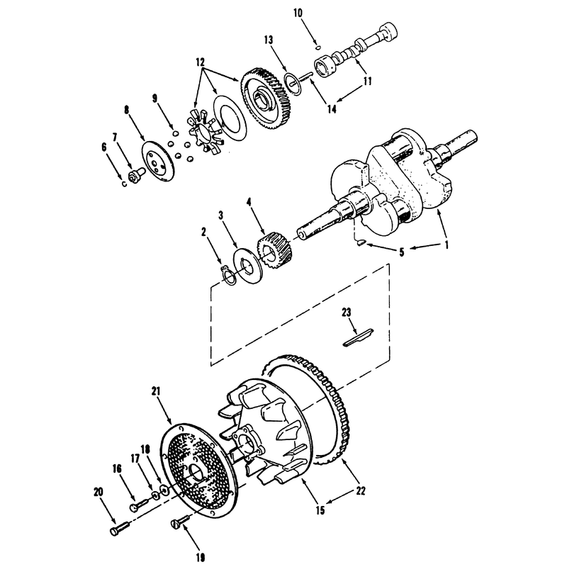 Crankshaft, Camshaft, Flywheel Power Plus