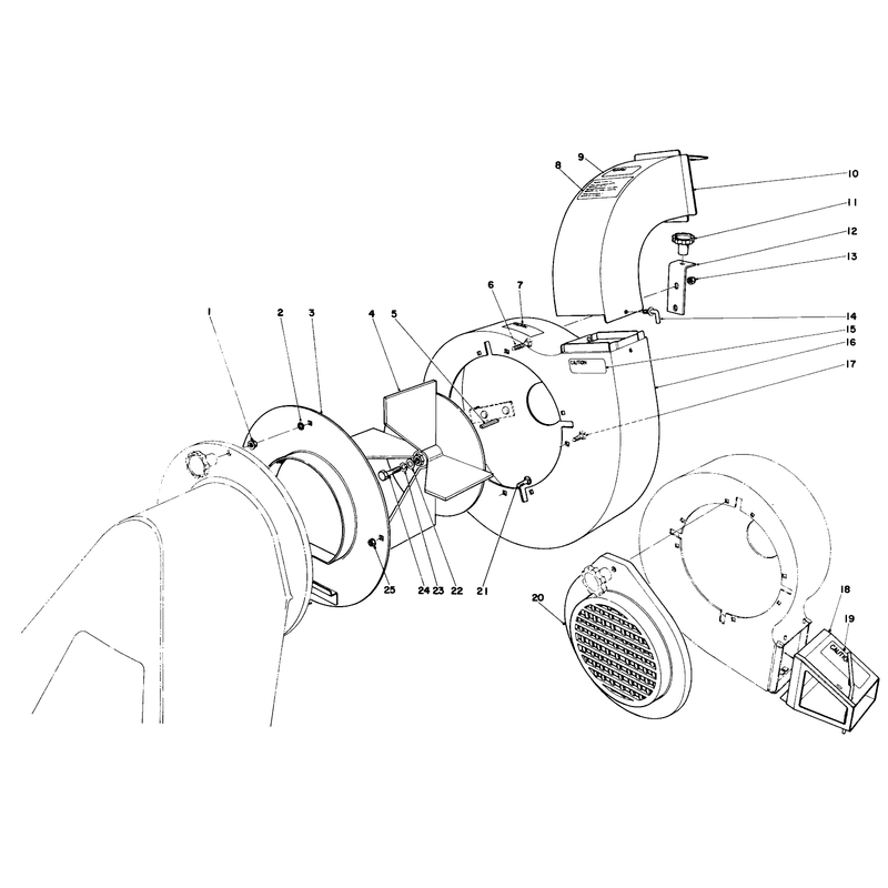 Blower Assembly Models 62912 and 62923