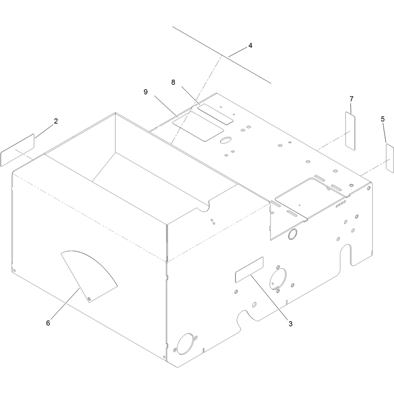Main Frame Assembly No. 121-6196