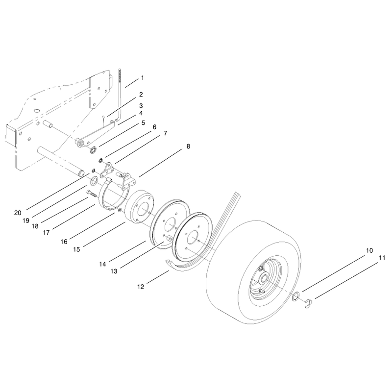 Wheel and Brake Assembly