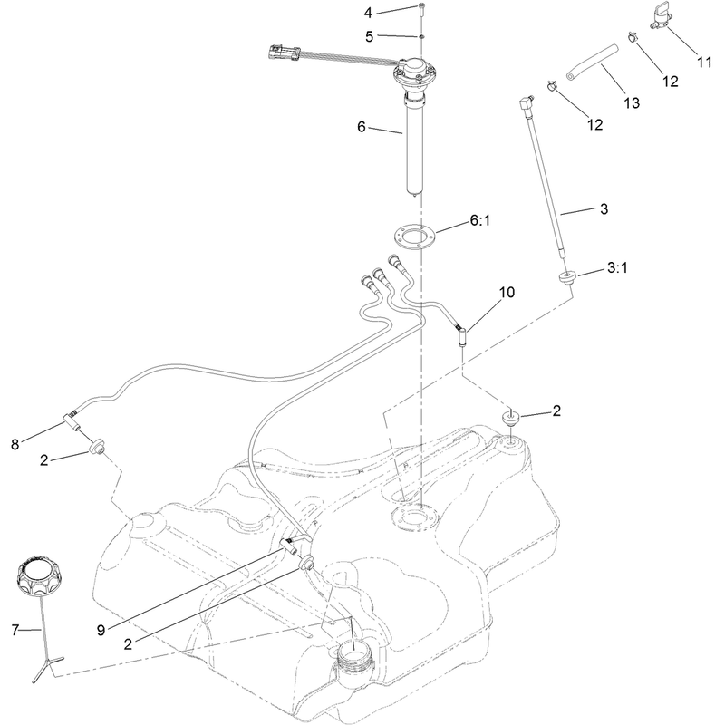Fuel Tank Assembly No. 116-3979