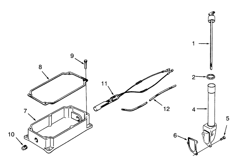 Oil Pan And Dipstick