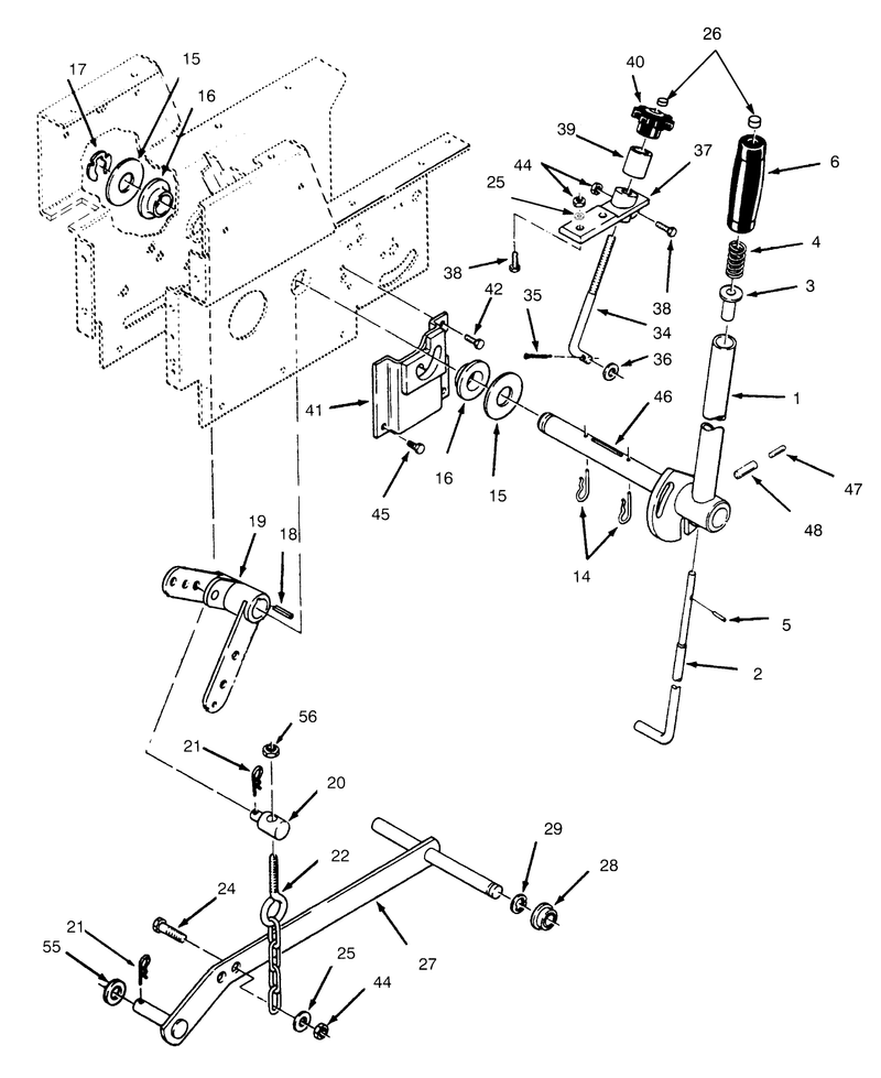 Manual Lift Linkage