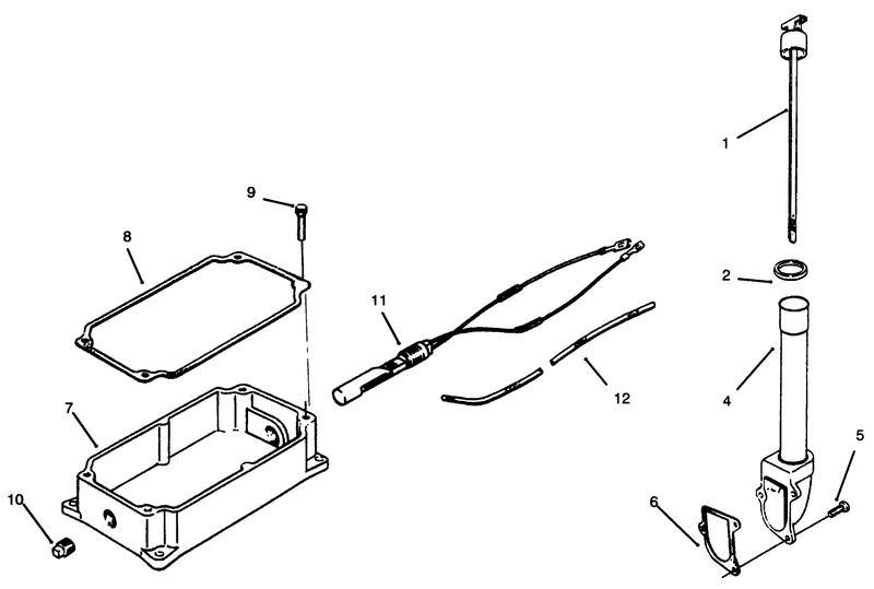 Oil Pan And Dipstick