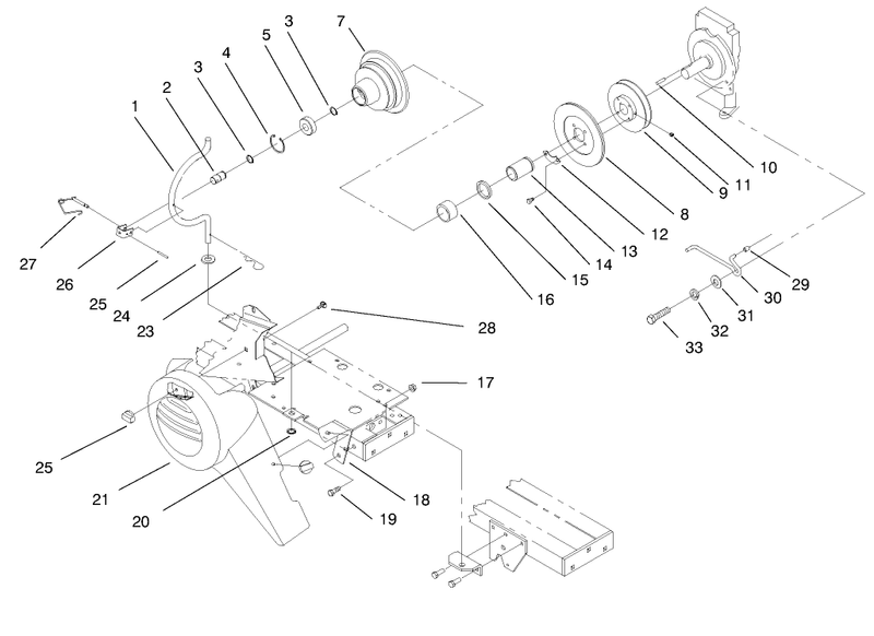 Pto Clutch Cover And Belt Guides