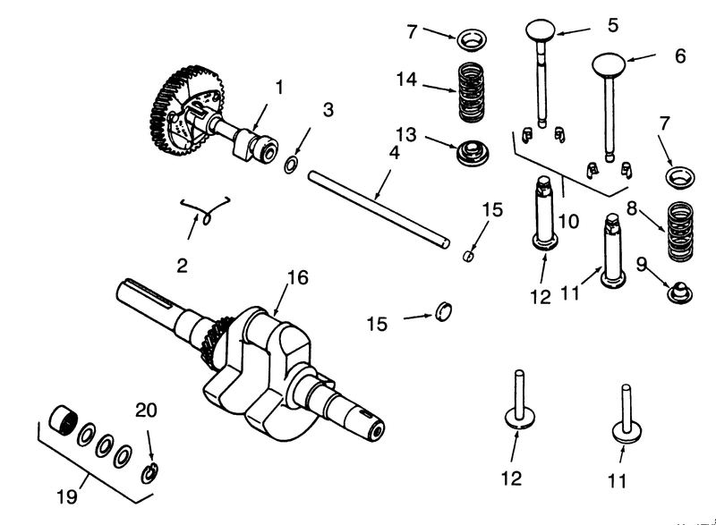 Camshaft Crankshaft And Valves