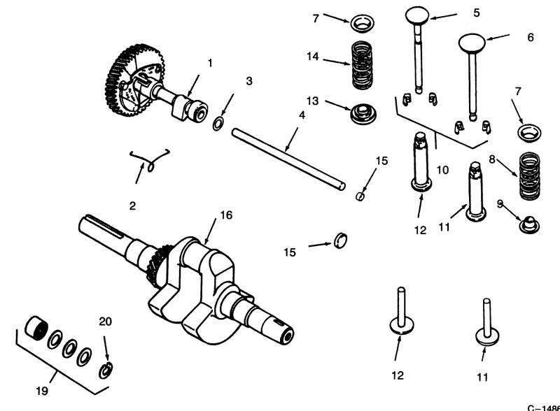 Camshaft Crankshaft And Valves